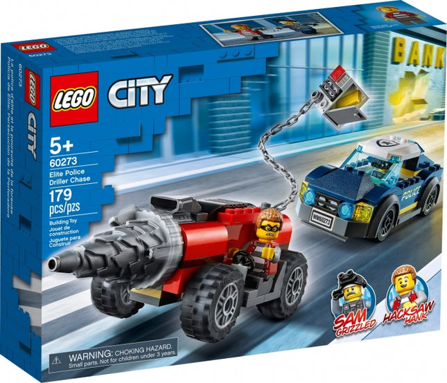 LEGO CITY POLICÍA DE ÉLITE: PERSECUCIÓN DE LA PERFORADORA