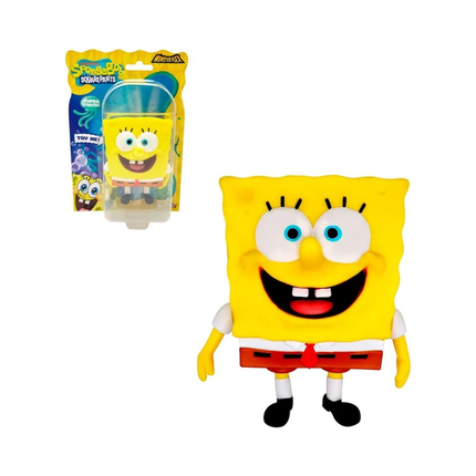FIGURA STRECH DE GOMA DE 11 A 15 CMS QUE SE ESTIRA BOB ESPONJA - SBMF-2025