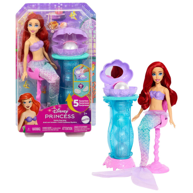 LAT DISNEY PRINCESS FD MERMAID SURPRISE FEATURE DOLL - ARIEL