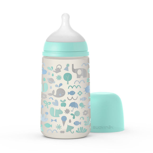 MAMADERA 270 ML TETINA FISIOLOGICA SX PRO SILICONA MEMO PRINT VD