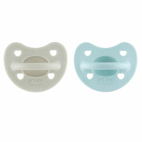 Pack de 2 chupetes Physio soft 6-16 meses EDL nar-gris