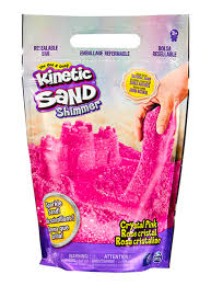 Kinetic Sand - Arena Rosada con brillos