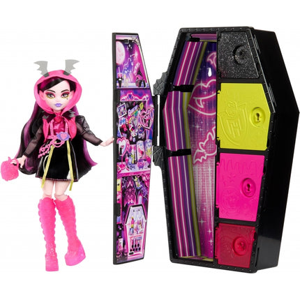 Monster High Skulltimates Secrets Sustos Neón Draculaura