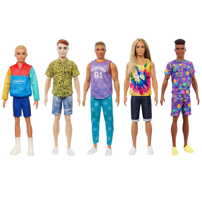 LAT BRB KEN FASHIONISTAS DOLL ASST.