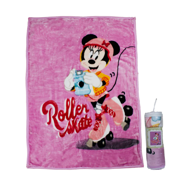 Manta Minnie Rosa Roller
