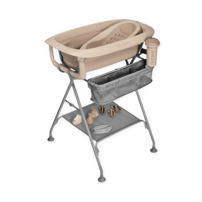 Pack de lujo para baño Twistshake con asiento Moka