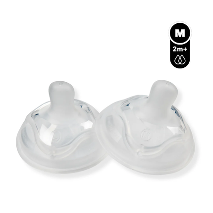 Tetinas Twistshake Double Pro 2 uns M 2m