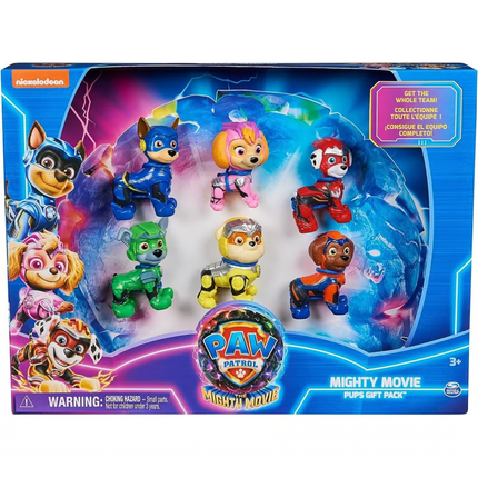 PAW PATROL SET FIGURAS MIGHTY PELÍCULA
