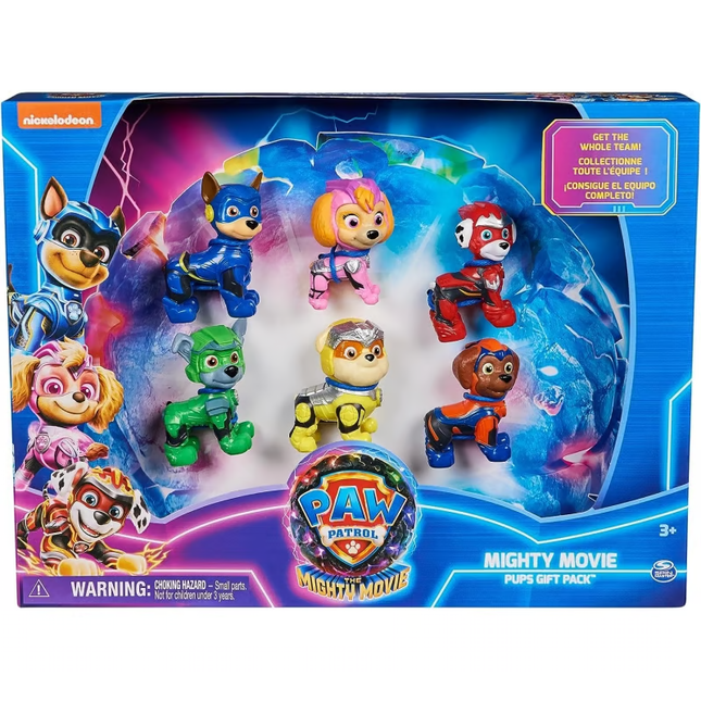 PAW PATROL SET FIGURAS MIGHTY PELÍCULA