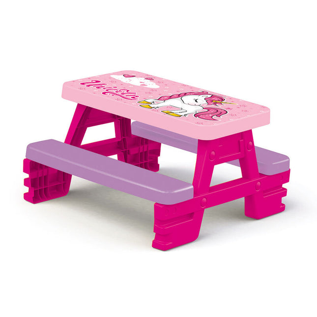 Mesa De Picnic Para 4 Unicornios