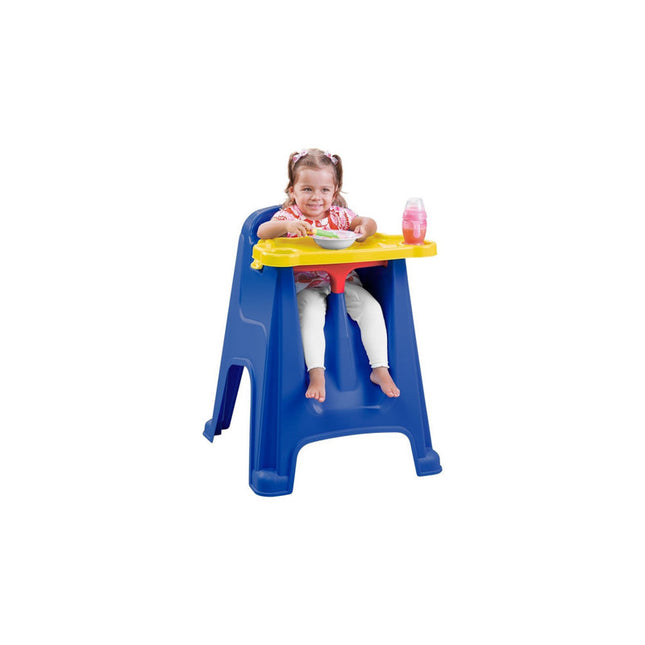 Silla Comedor Para Bebe Multicolor Ii X4