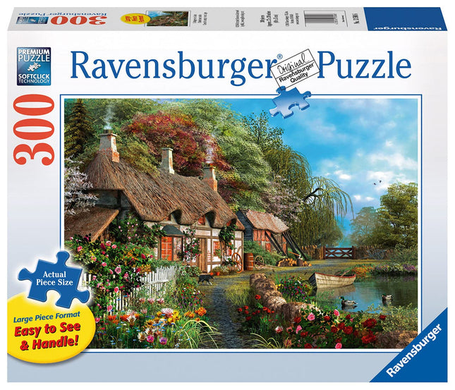 RAV 13580 Cottage on a Lake 300pc