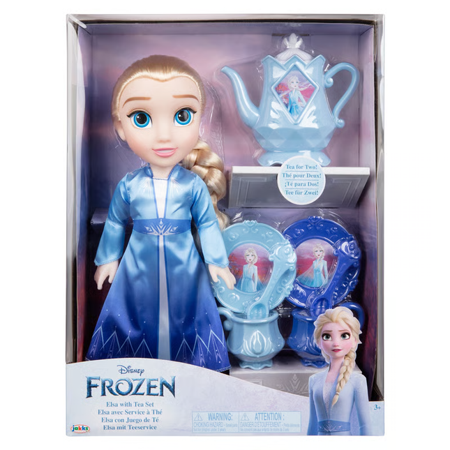 FULL FASHION VALUE DOLL W/LARGE TEA ASSORT. FROZEN