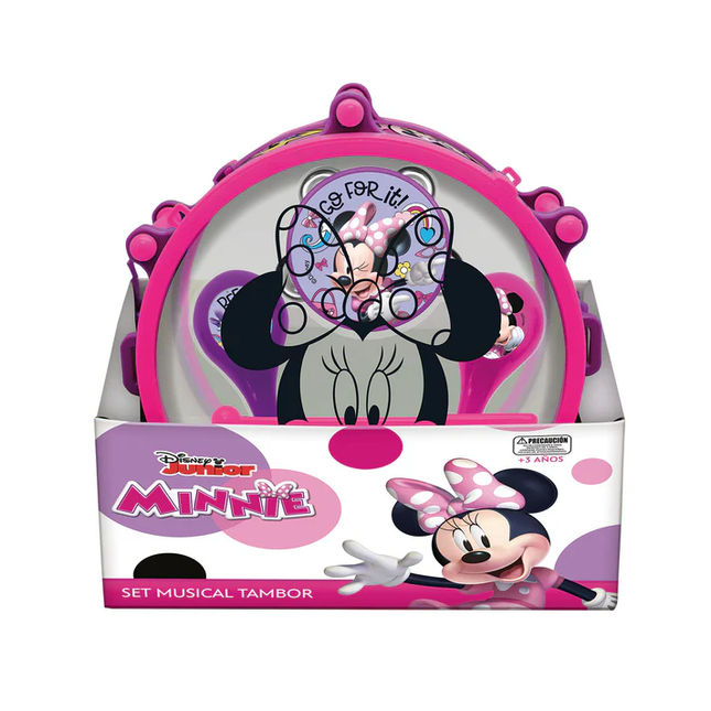 SET MUSICAL EN TAMBOR MINNIE DISNEY