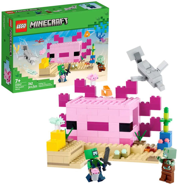 LEGO MINECRAFT LA CASA-AJOLOTE