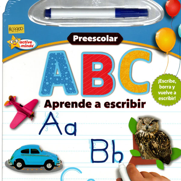 ABC Aprende a escribir escribe y borra