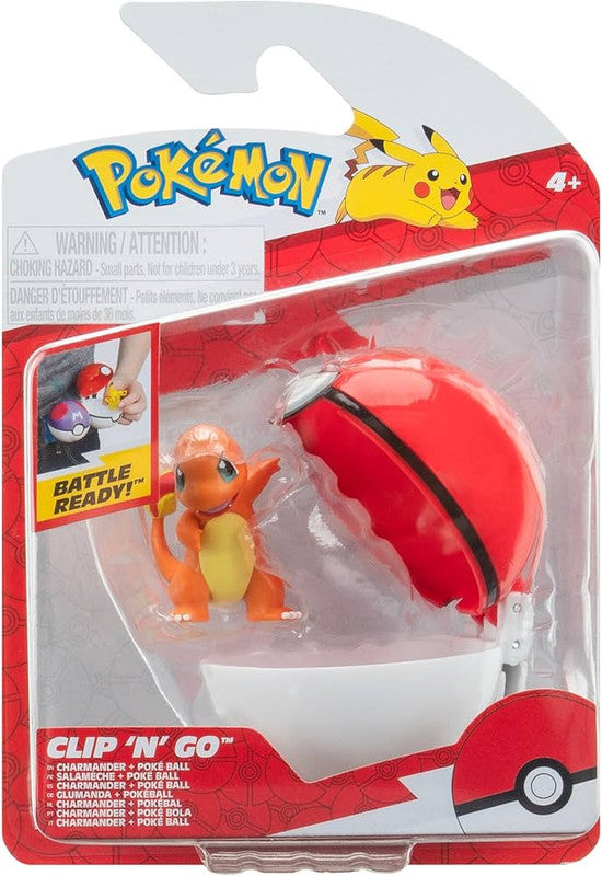 POKEMON  CLIP ¨N GO CON POKE BALL