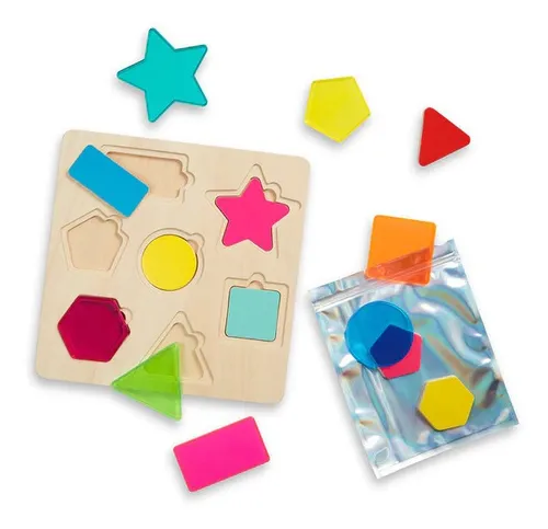 Puzzle encaje - formas y tamaños
