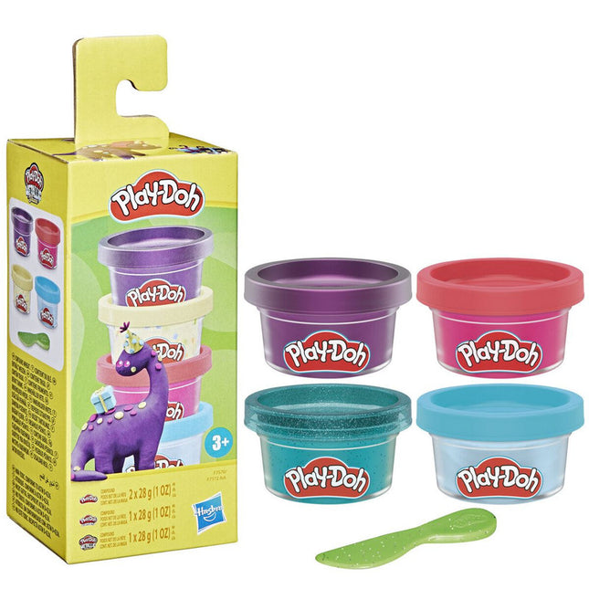 PLAY-DOH MINI-PACK DE COLORES - 4 LATAS