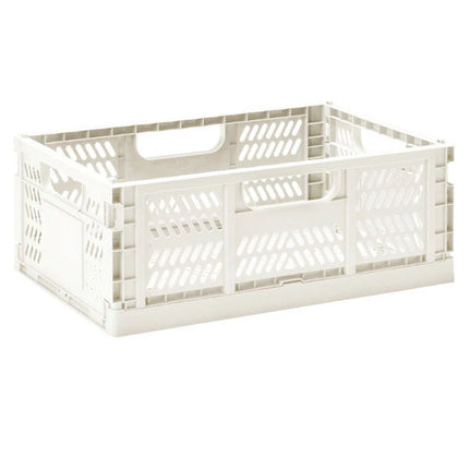 Caja Plegable Moderna Mediana Crema