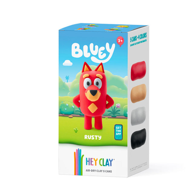 HEY CLAY PLASTICINA RUSTY 5 COLORES