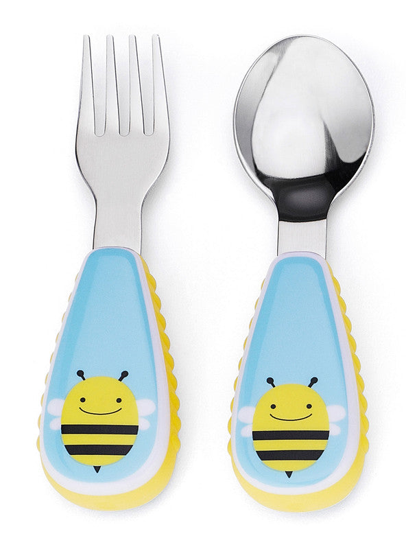 Set Cuchara Y Tenedor Zoo - Bee