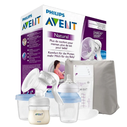 Extractor de leche manual gift set