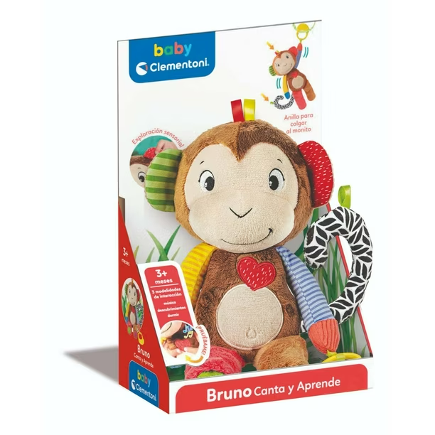Peluche Interactivo Bruno el mono