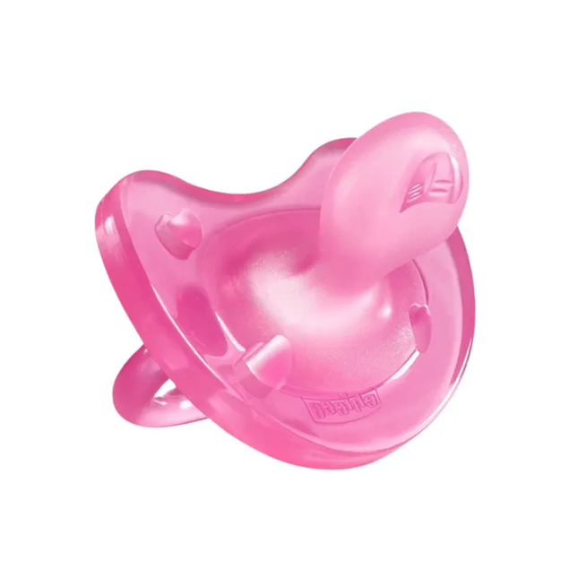 1 chupete de entretencion physiosoft 0-3meses rosa