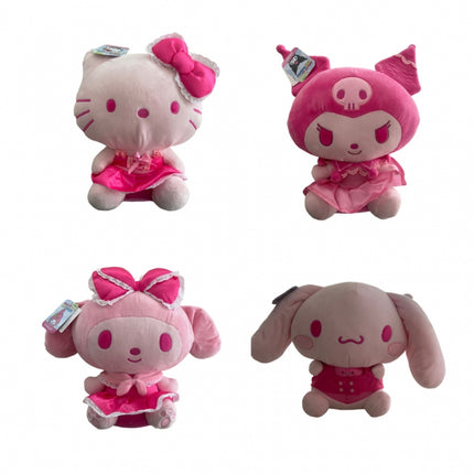 HELLO KITTY PELUCHE ROSA 30CM