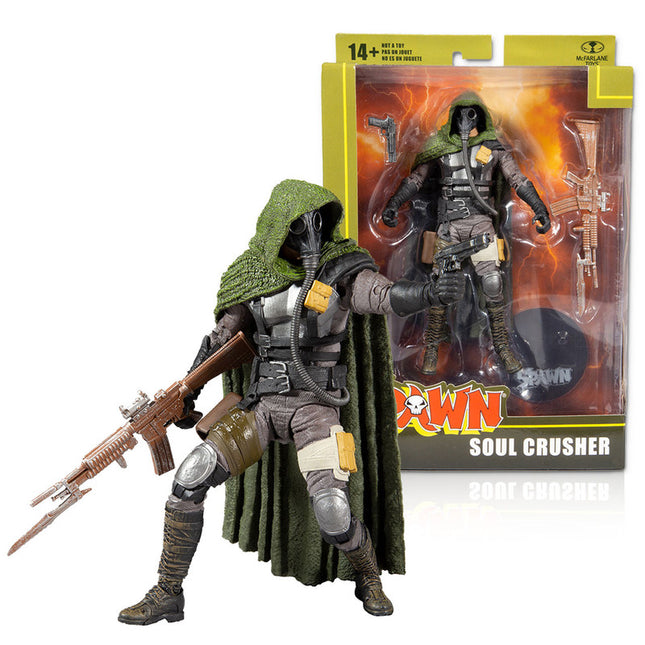 DC MCFARLANE SPAWN SOUL CRUSHER FIG 7"