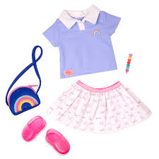 BA OG BD30470Z Rainbow Print Shirt School