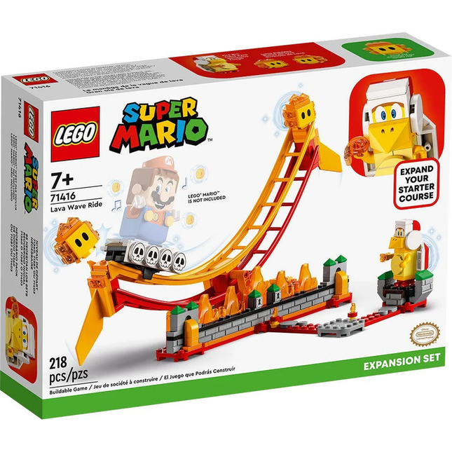 LEGO SUPER MARIO SET DE EXPANSIÓN: GRAN OLA DE LAVA
