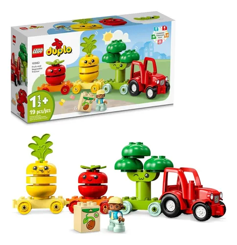 LEGO DUPLO TRACTOR DE FRUTAS Y VERDURAS