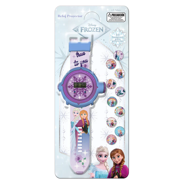 RELOJ PROYECTOR FROZEN