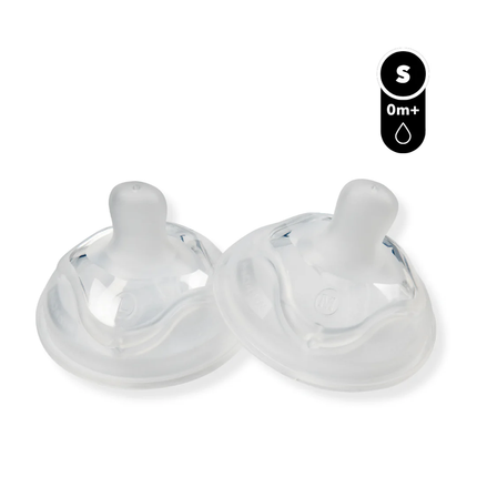 Tetinas Twistshake Double Pro 2 uns S 0m