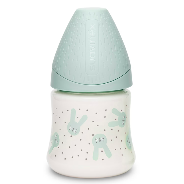 MAMADERA 150 ML TETINA REDONDA SILICONA HYGGE RABBIT VD