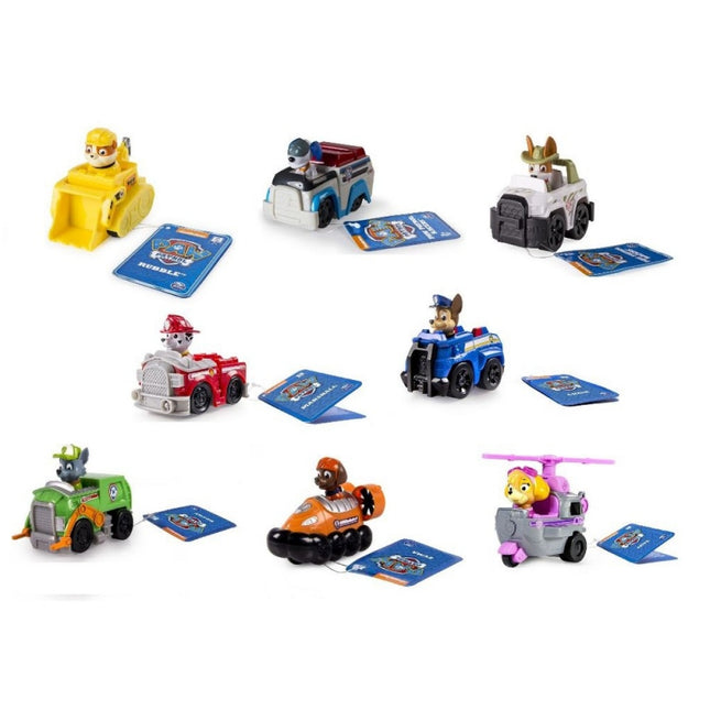 PAW PATROL RESCUE RACERS VEHÍCULOS