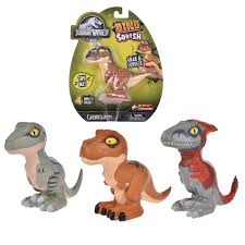 DINOSAURIO SQUISH DE 13 CMS JURASSIC WORLD