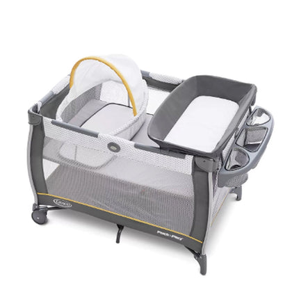Cuna Pack and Play Care Suite Bassinet Playard Wells Graco