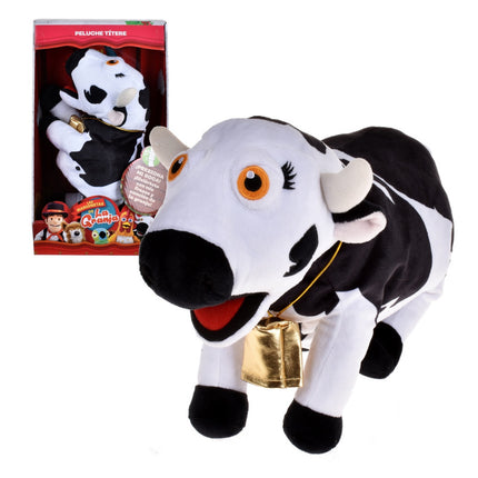 TITERE MUSICAL DE 30 CM. LA GRANJA DE ZENON - VACA LOLA