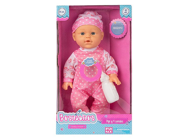 MUÑECAS BABYDOLL BOSTECITOS Pipi 4 Frases , 6 Surtidos