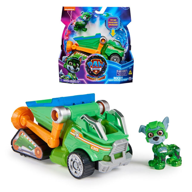 PAW PATROL MOVIE ROCKY VEHICULO