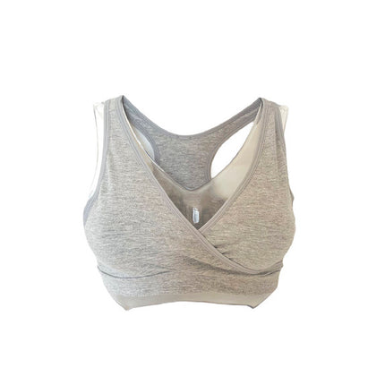 SOSTÉN DE LACTANCIA PARA DORMIR ALGODÓN SUSTENTABLE 2XL GRIS