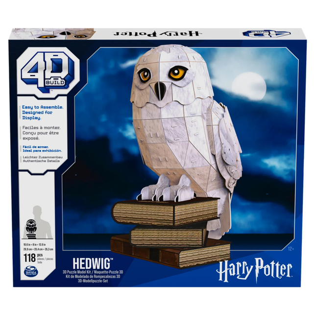 PUZZLE 3D BUHO HARRY POTTER 118 PCS