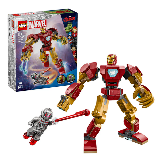 LEGO SUPER HEROES ARMADURA ROBÓTICA DE IRON MAN VS. ULTRÓN