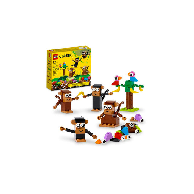 LEGO CLASSIC DIVERSIÓN CREATIVA: SIMIOS