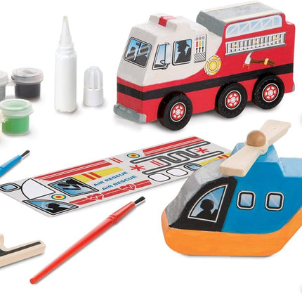 Vehículos de emergencia para decorar