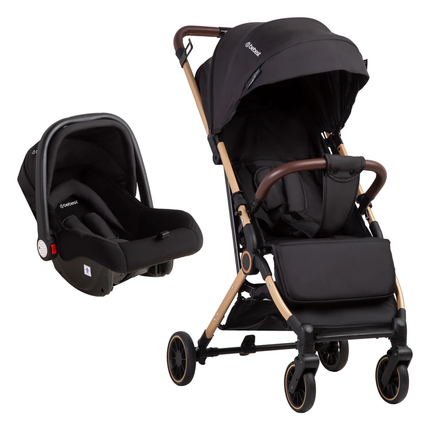 Coche Maleta Compacto Travel System Soho Negro