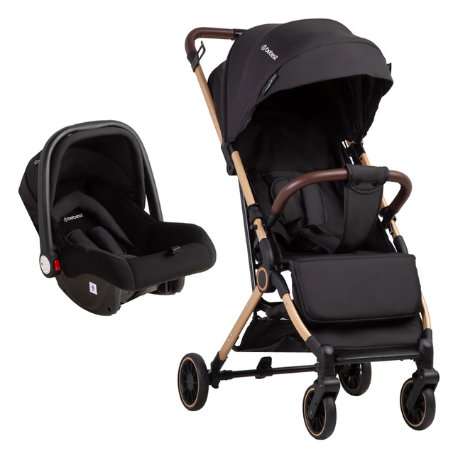 Coche Maleta Compacto Travel System Soho Negro